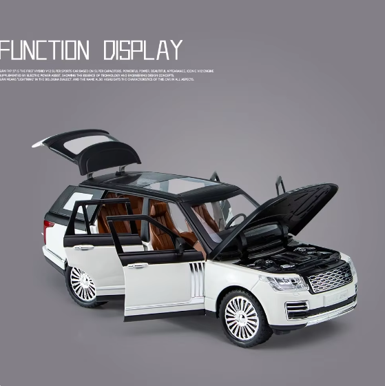 Land Rover Range Rover 1:24 mfano wa gari la kifahari.