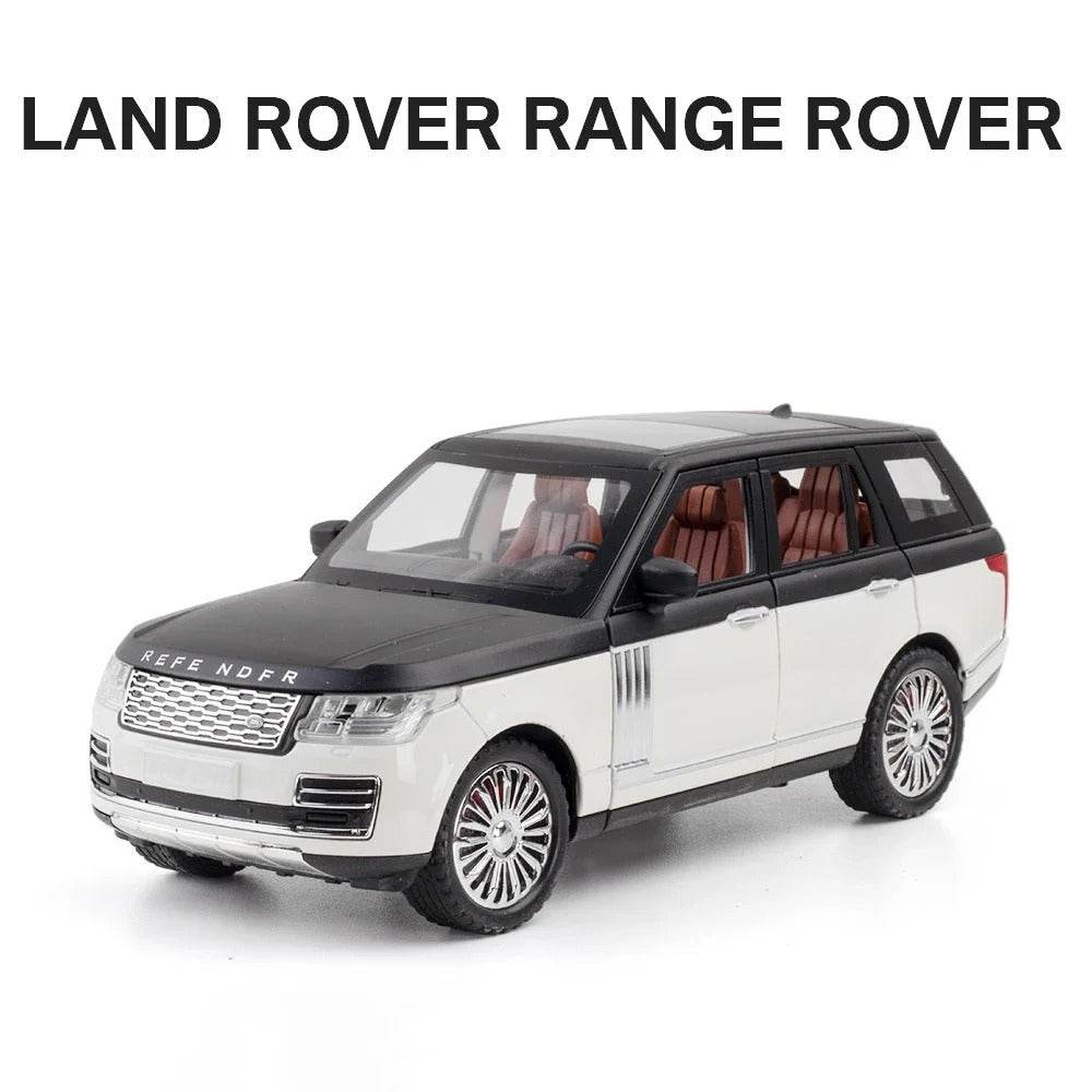 Land Rover Range Rover 1:24 mfano wa gari la kifahari.