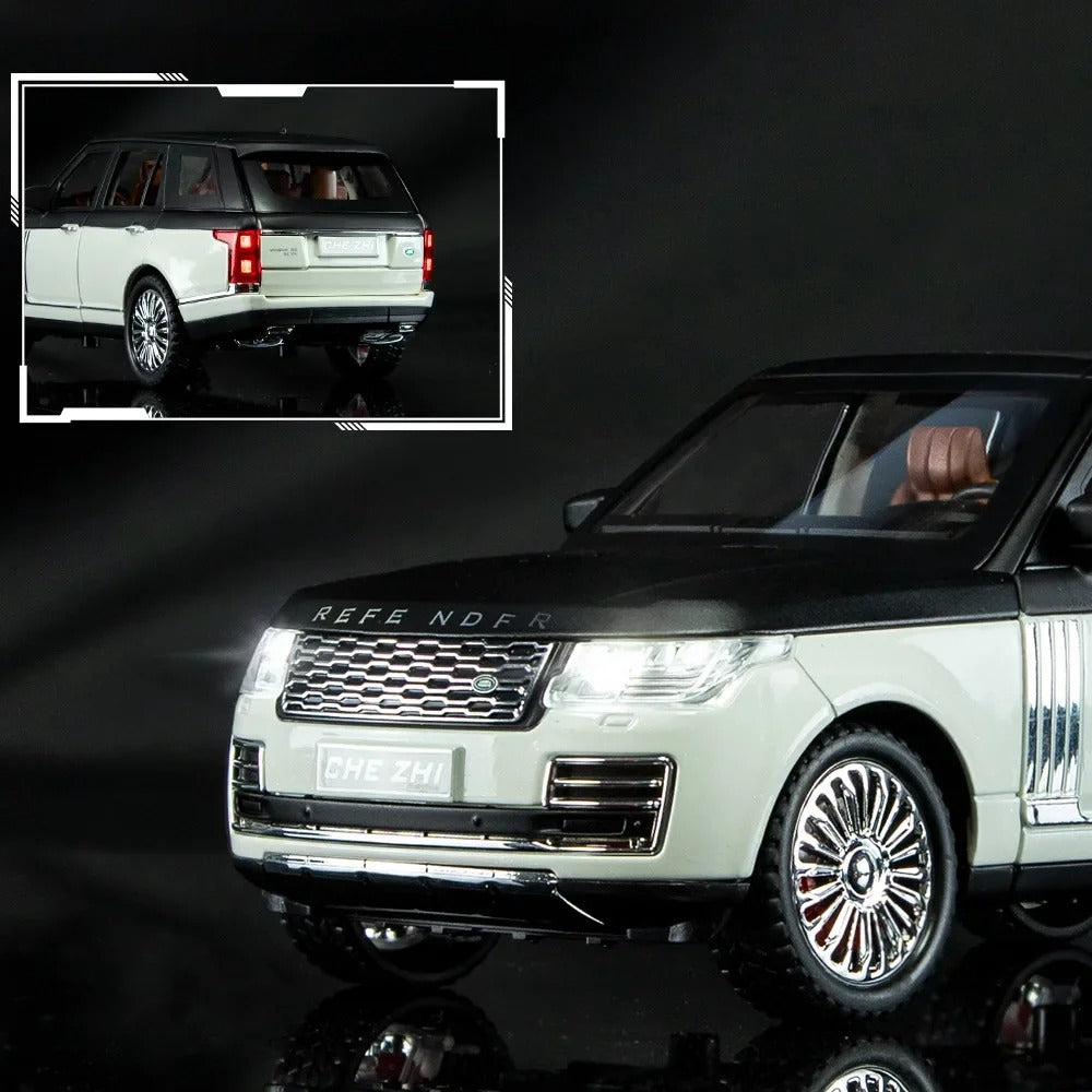 Land Rover Range Rover 1:24 mfano wa gari la kifahari.