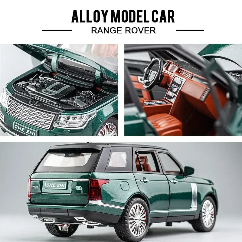 Land Rover Range Rover 1:24 mfano wa gari la kifahari.