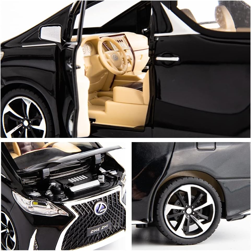 Mfano wa mizani ya Lexus LM 300 1/24.