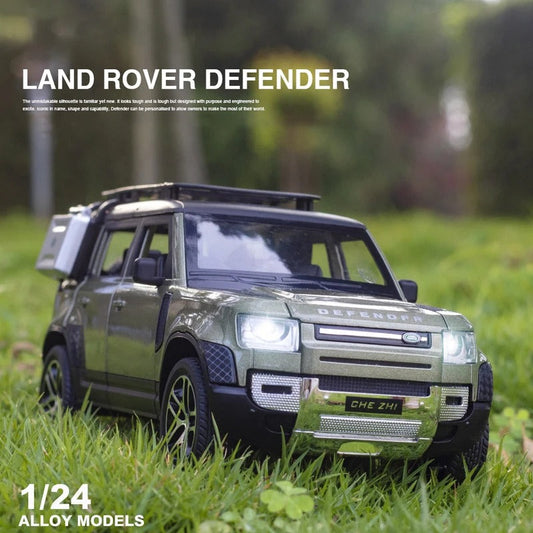 Kielelezo cha kuvutia cha Land Rover Defender Range Rover cha 1/18
